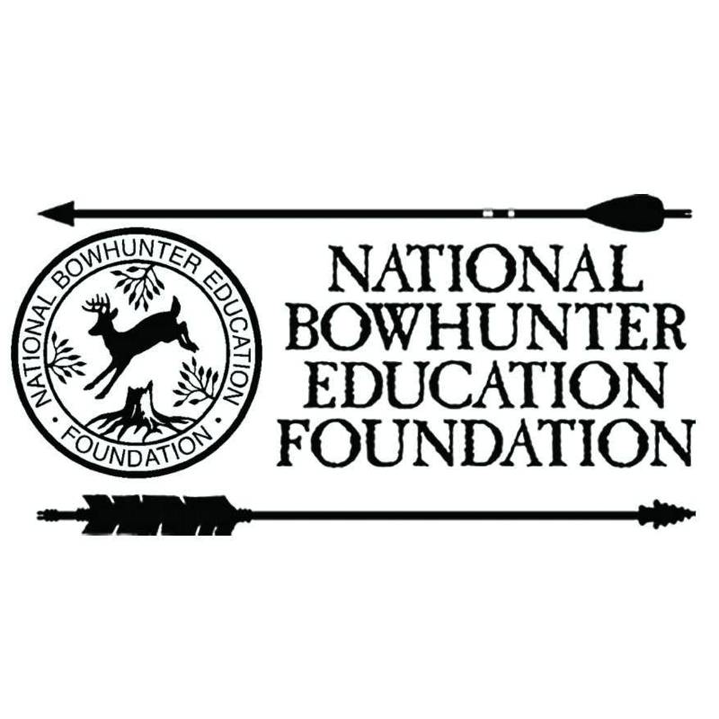 National Bowhunter Education Foundation logo with whitetail deer and arrows