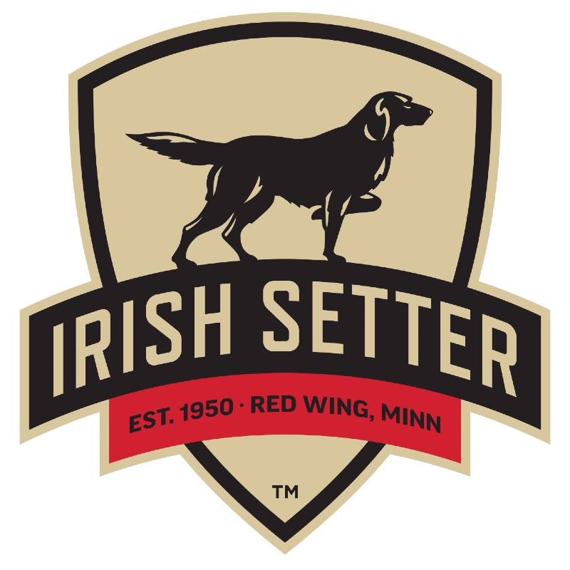 Irish Setter boots logo