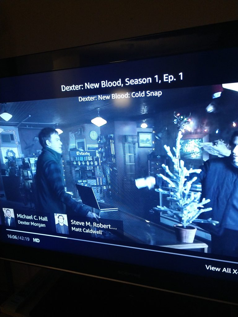Outdoor store set on Dexter TV Show